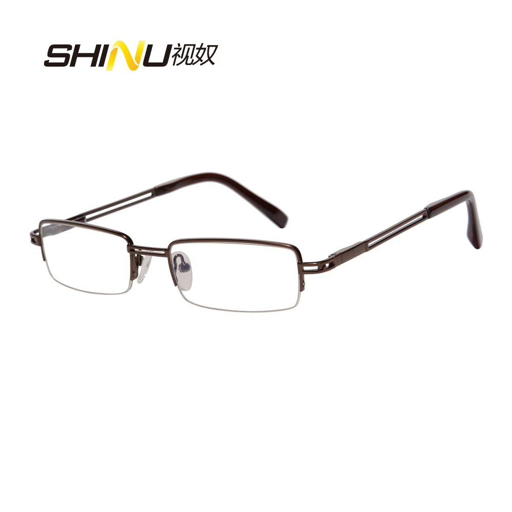 Лидер продаж полуободковая металлическая оправа для очков модная женская и