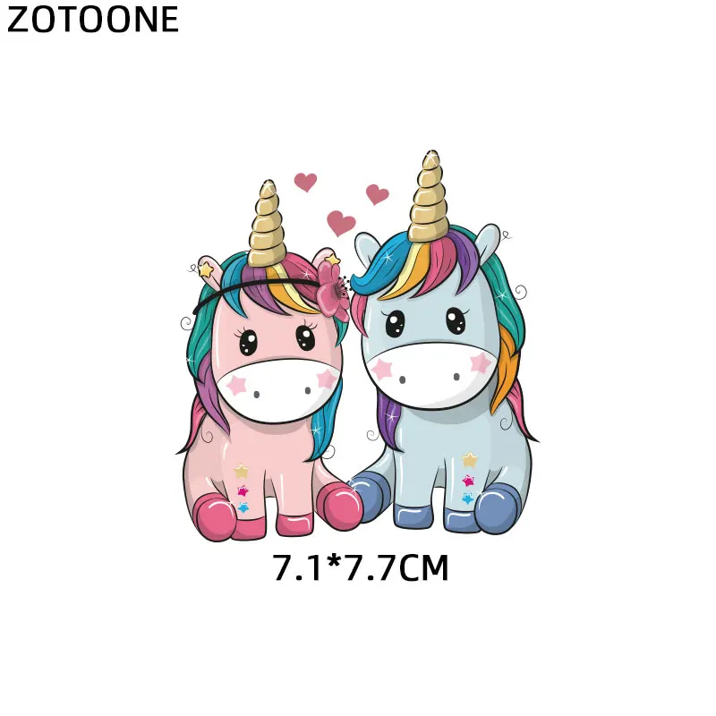 Термонаклейка ZOTOONE с животными на одежду термопереводная наклейка сделай сам