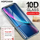 10D изогнутый край Полное покрытие экрана протектор для iPhone XS Max XR X 0,27 мм закаленное стекло на iPhone X 10 стеклянная пленка