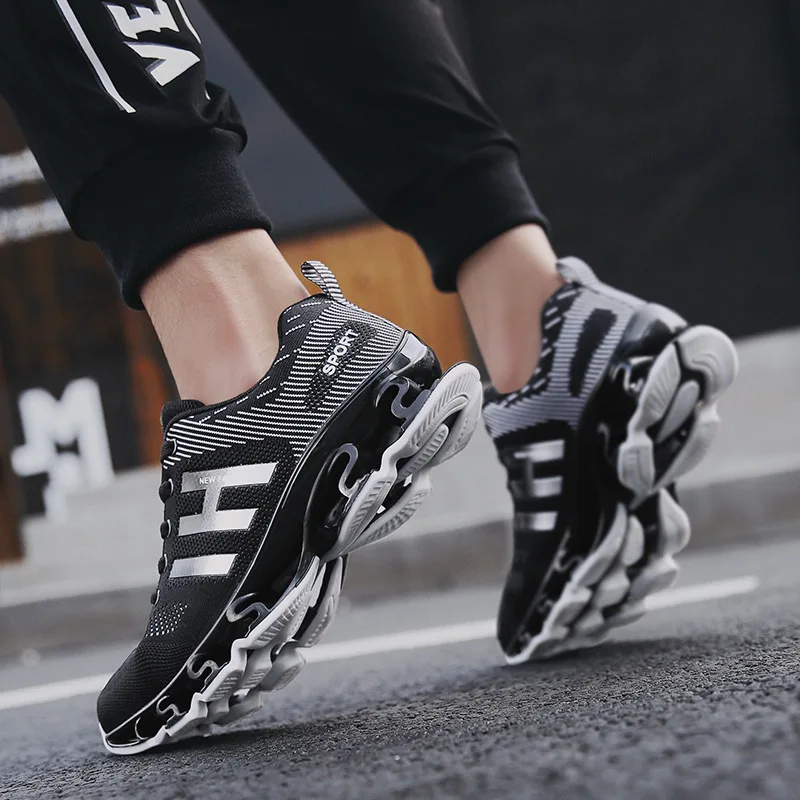 Высокое качество Мужская обувь плюс размер 45 мужская повседневная 2018 осень зима