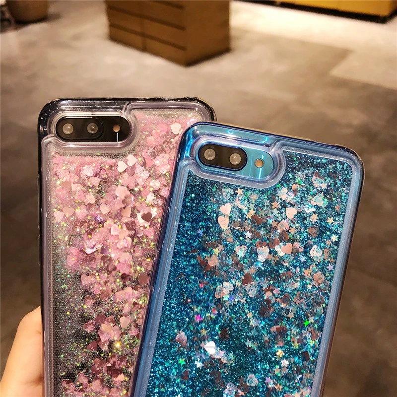 Чехол из ТПУ с динамическим жидким зыбучим песком для iPhone 7 Plus 8 5S 6 6s X XS MAX XR 11 Pro, чехол для Meizu M3S M5 M5S M6 M 6s Note, чехол для телефона s