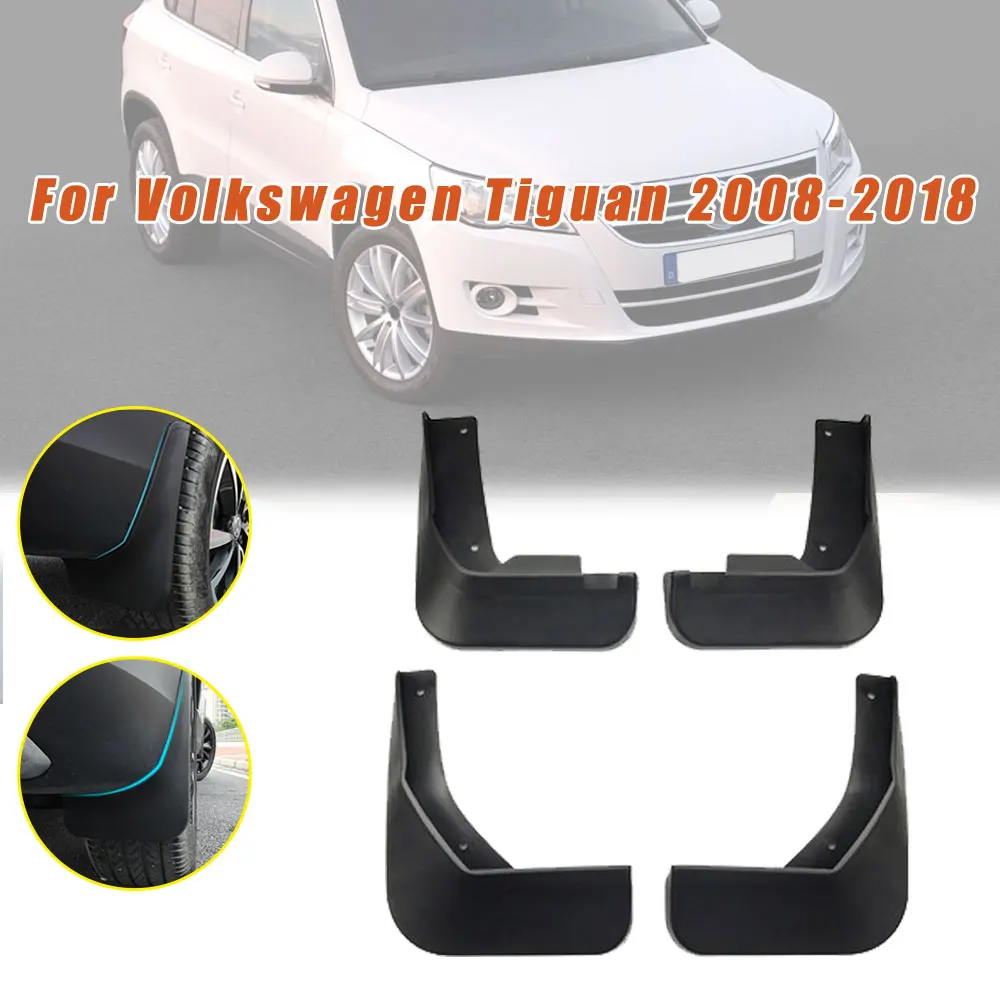 

4 шт., брызговики для Volkswagen VW TIGUAN (MK1) 2008-2018