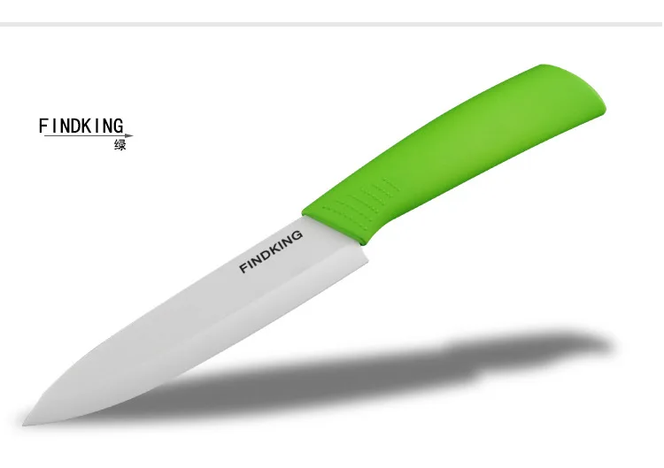 Findking Высококачественный 5 дюймовый Керамический нож для фруктов и овощей