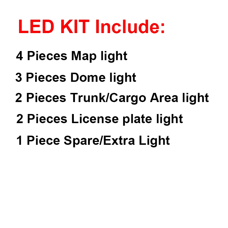 Cawanerl автомобильный внутренний Купол Карта багажник номерной знак светильник 5630