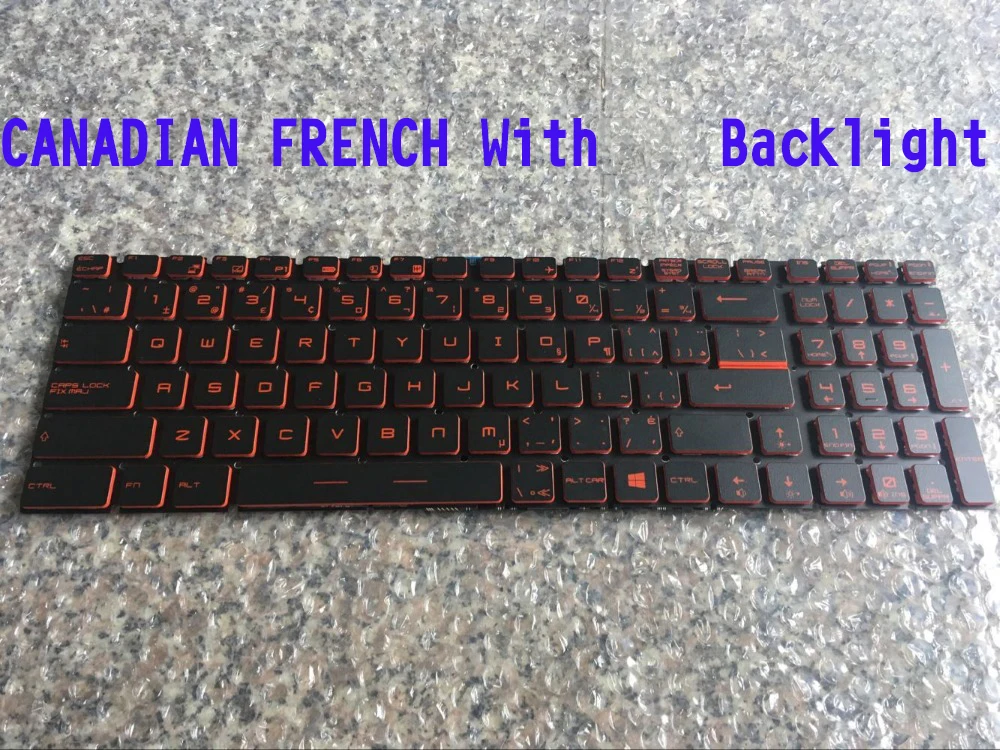 Новости клавиатура для MSI GL72 GP72 GE62 GE72 GL62 GP60 GS70 GL72M арабский/канадский