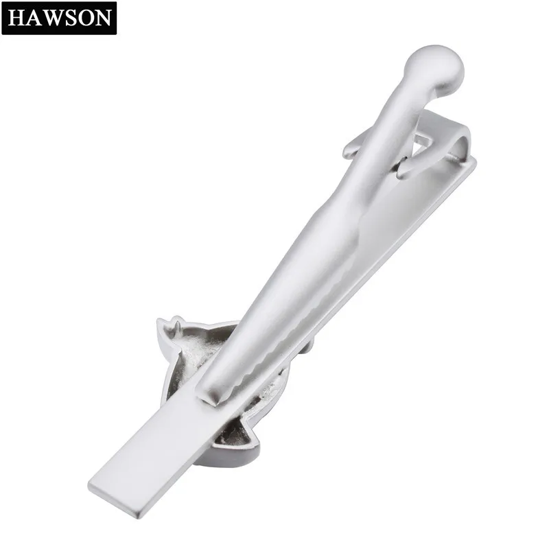 HAWSON жемчужный песок зажим для галстука мужчин серебряный цвет голова лошади с