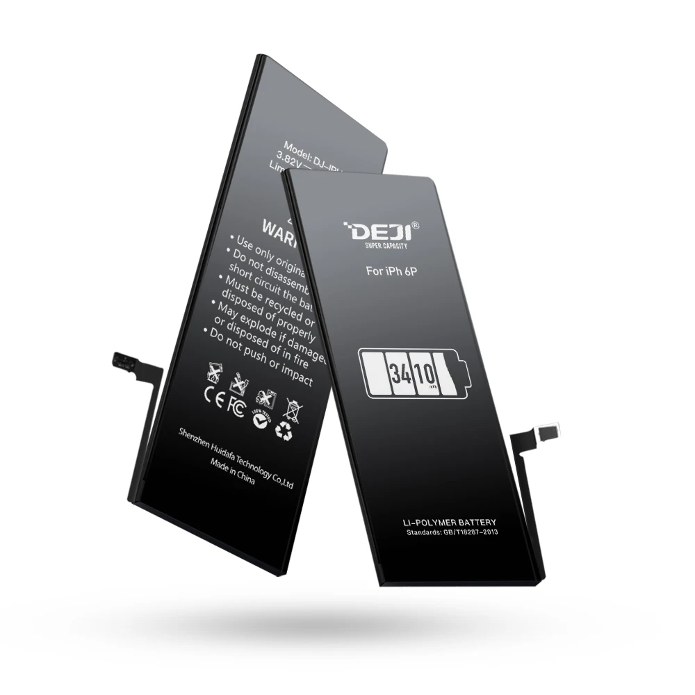 

DEJI Battery For iPhone 6P/6Plus High Capacity Real 3410mAh Original Li-ion Batteries Replacement With Tool Kit Repair