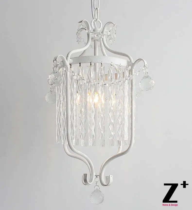 K9 кристаллический подвесной светильник железный корпус американская винтажная