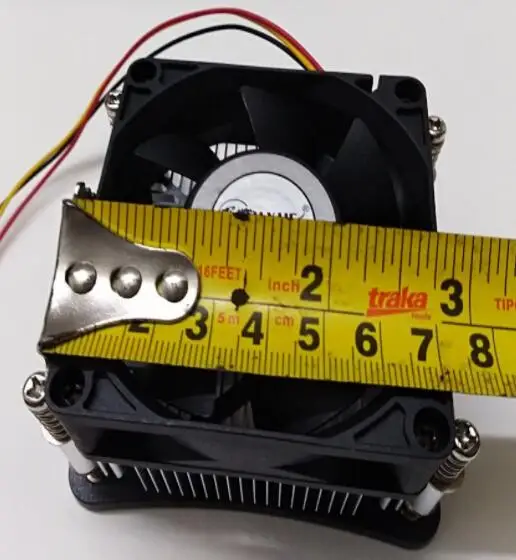 3Pin бесшумный вентилятор охлаждения 70 мм для процессора Socket 478 P4 CD CPU с