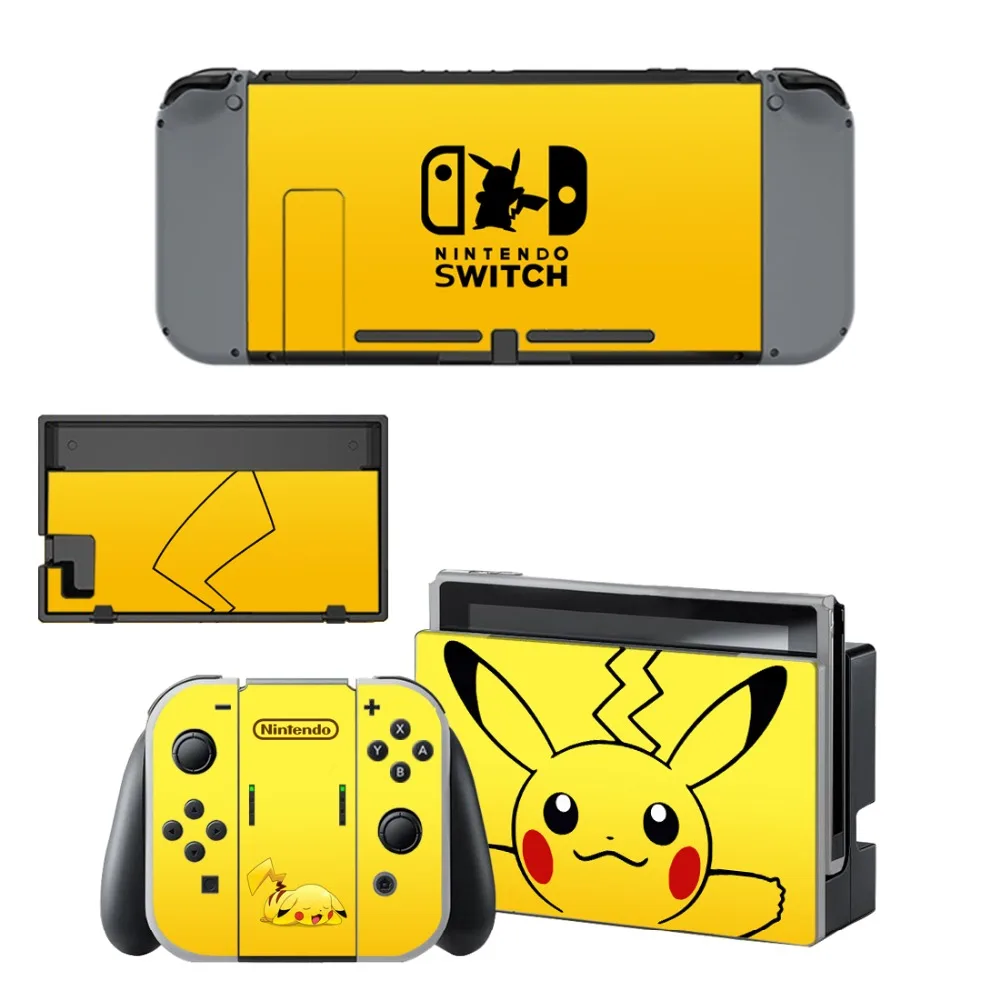 Наклейка Pokemon Go, Виниловая наклейка для kinderdoswitch, наклейка для Nintendo Switch NS, консоль и контроллер Joy-Con
