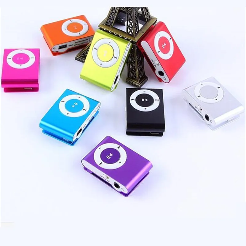 Портативный mp3 плеер мини MP3 с зажимом водонепроницаемый спортивный музыкальный