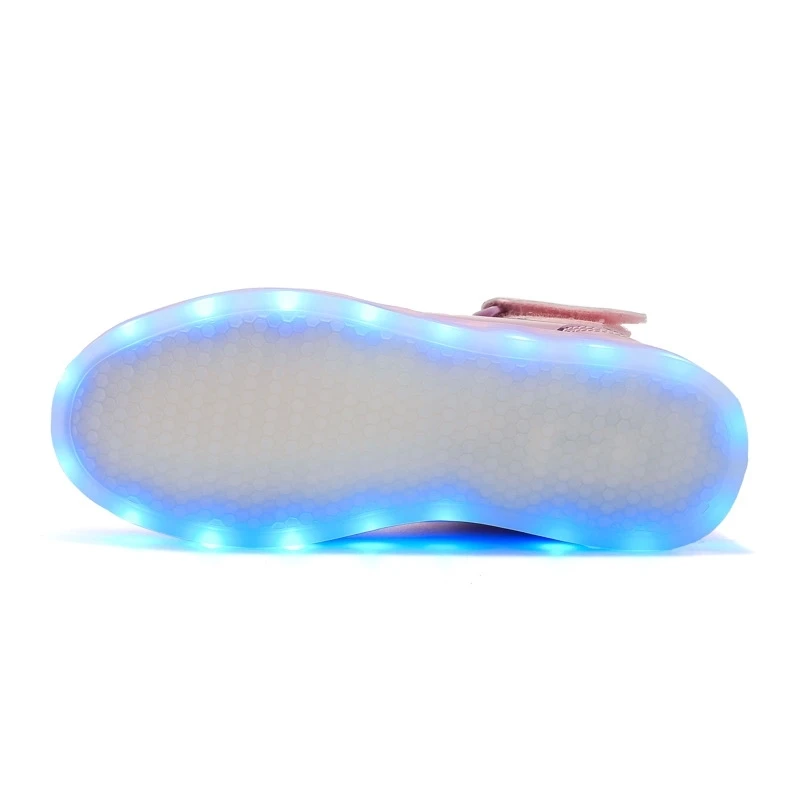 25-40 Size/ USB Charging Basket Led Children Shoes With Light Up Kids Casual Boys&ampGirls Luminous Sneakers Glowing Shoe enfant | Детская