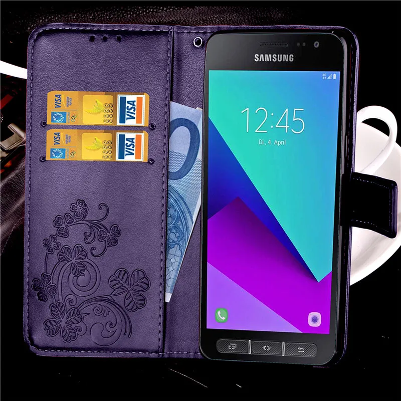 Для samsung Galaxy Xcover 4 Чехол-кошелек кожаный флип-чехол для samsung Galaxy XCover 4 G390F SM-G390F чехол для телефона чехол