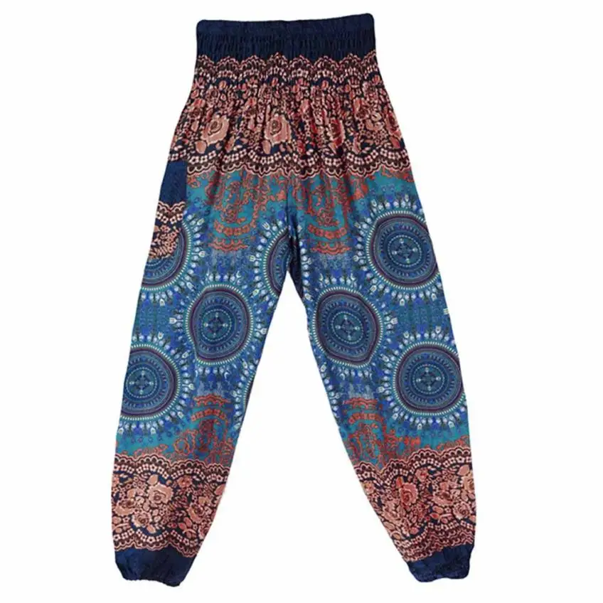 HAMBODER 2018 мужские и женские тайские шаровары Boho Festival Hippy Smock штаны с высокой талией