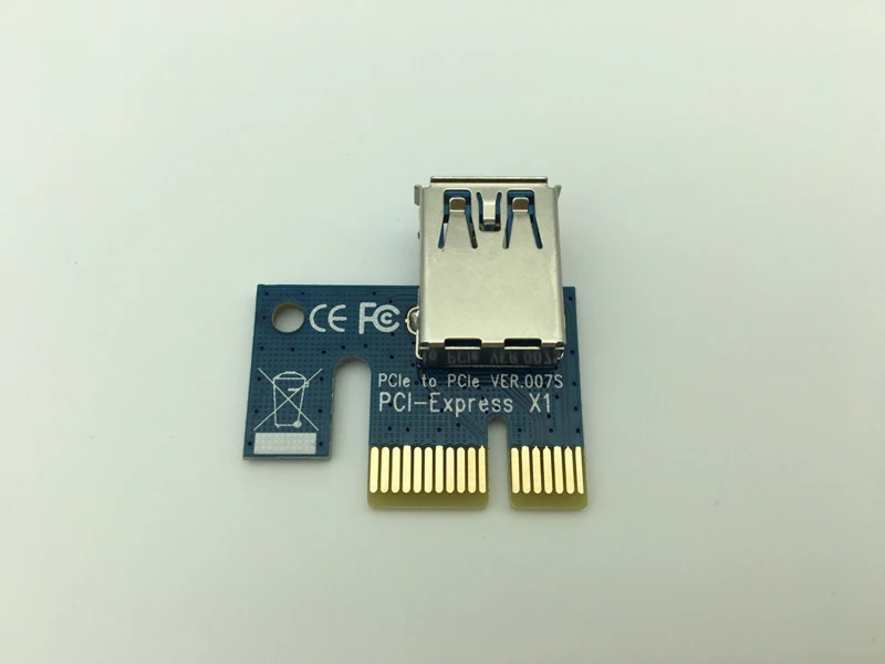 PCI E Express 1X переходная карта USB 3 0 расширитель адаптер для конвертации карт