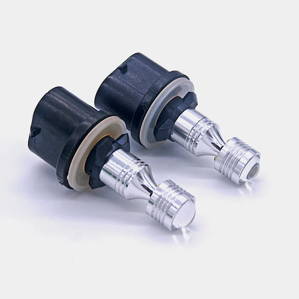 2 шт. 30 Вт H27 светодиодные лампы 880 881 6000K 6SMD XBD светодиодный чип DC12V белый