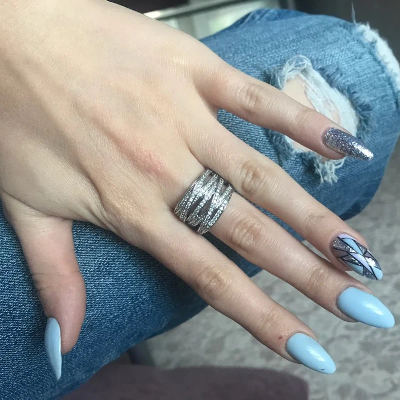 Лидер продаж креативные Многослойные обмоточные кольца принцессы Модные