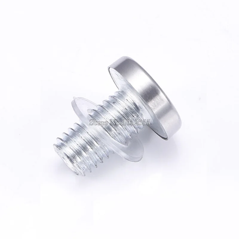 DHL доставка 200 шт. Нержавеющая сталь полые Реклама гвозди болты и гайки комплект