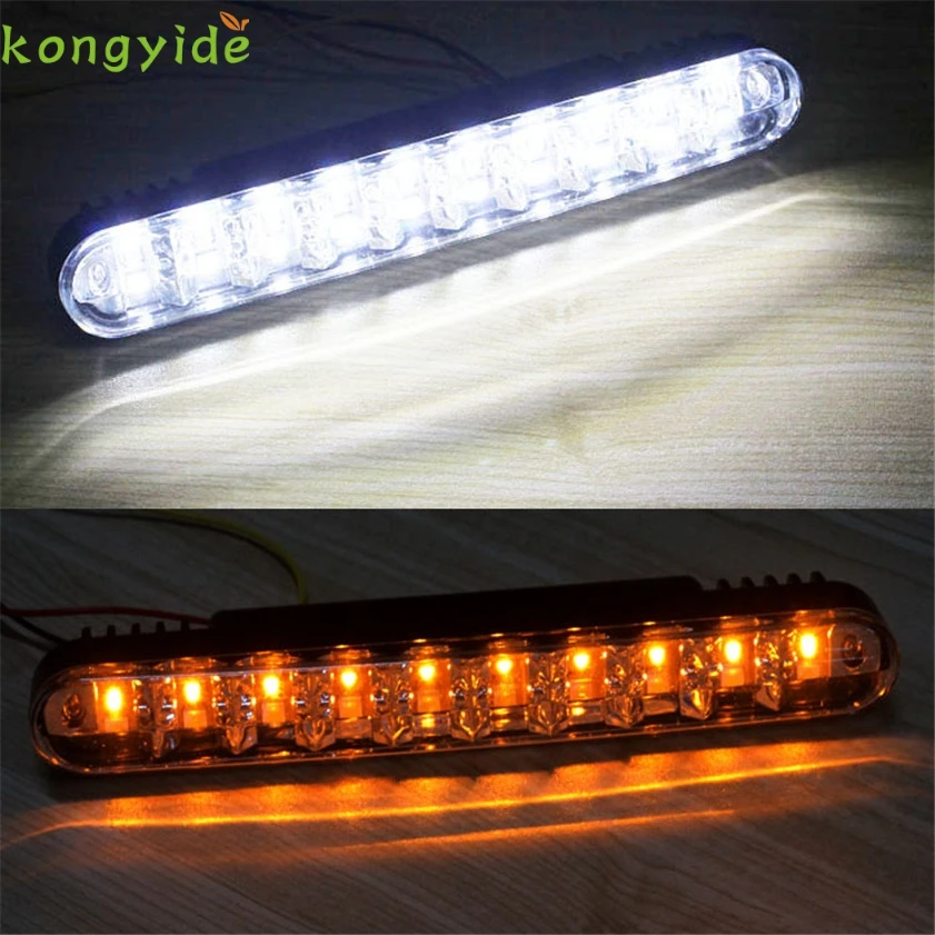 Новый светодиодный дневный ходовой светильник для автомобиля 2x30 DRL лампа с