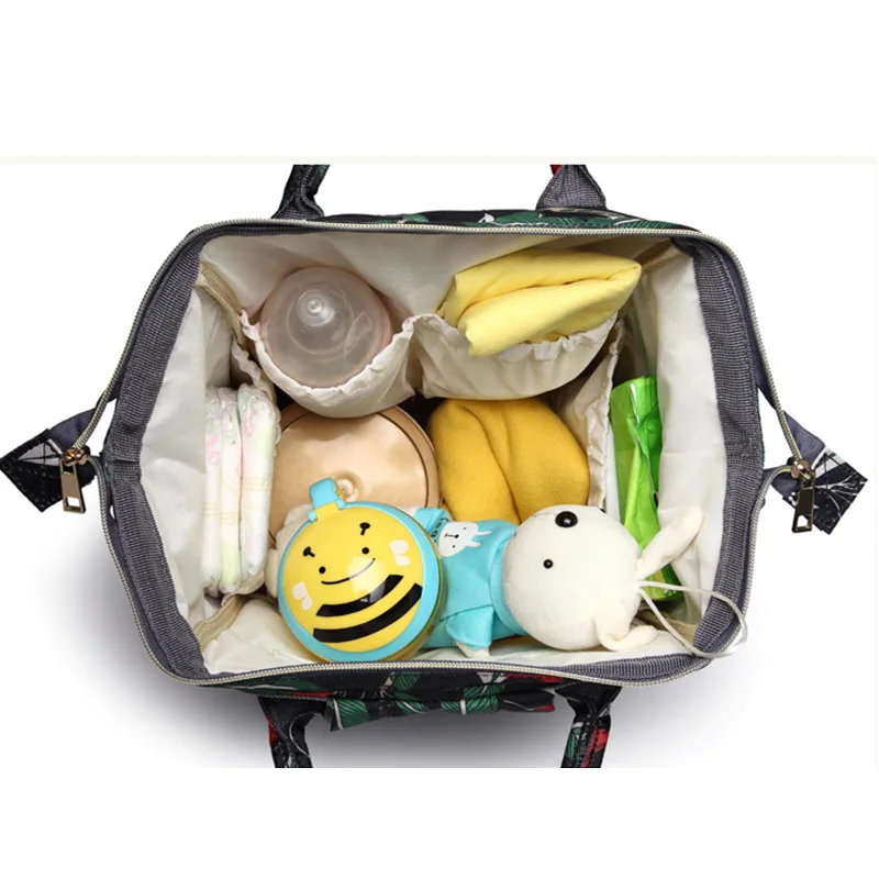 Вместительная сумка для подгузников мамы дизайнерский рюкзак ухода за детьми