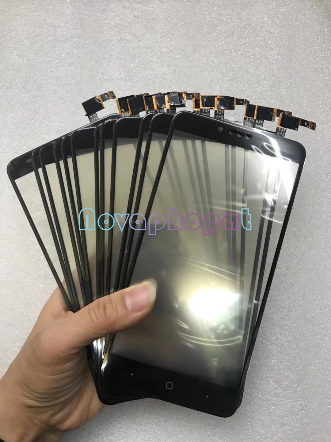 

Сенсорный экран Novaphopat для ZTE Blade L5, запасной сенсорный экран + отслеживание