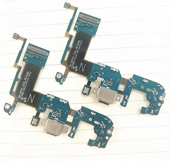 10 шт. док станция USB зарядный порт гибкий кабель для Samsung Galaxy S5 S6 S7 S8 S9 Edge Plus Note5 Note8