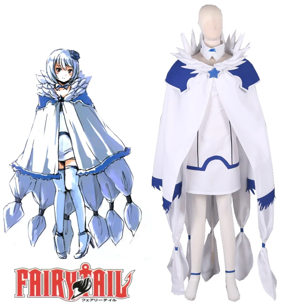 

Unisex Anime Cos Fairy Tail Saber Tooth Celestial Wizard Shene Yukino Aguria Cosplay Costume Sets