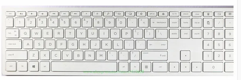 Desktop Keyboard Cover Protector Skin Computer For HP Pavilion All-in-One PC 24-xa 24-xa0002a 24-xa0300nd 24-xa0051hk 23.8 inch