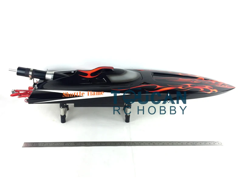 G30D ARTR стекловолокно RC монокорпус лодка 30CC двигатель WaterCoolingSys черный с красным
