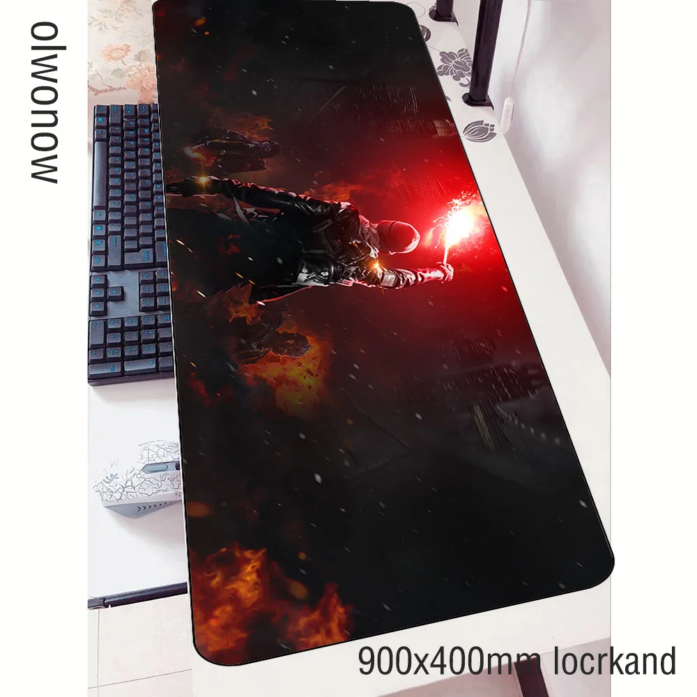 Коврик для мыши tom clancy's the division геймер милый 90x40 см notbook игровой коврик xl PC