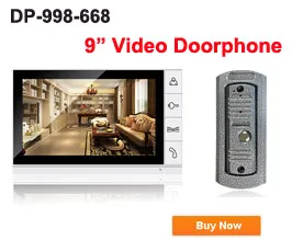 " дюймовый цветной цифровой экран TFT 800x480 ЖК-широкоформатный монитор для видеодомофона дверной звонок Система внутренней связи Поддержка SD карты