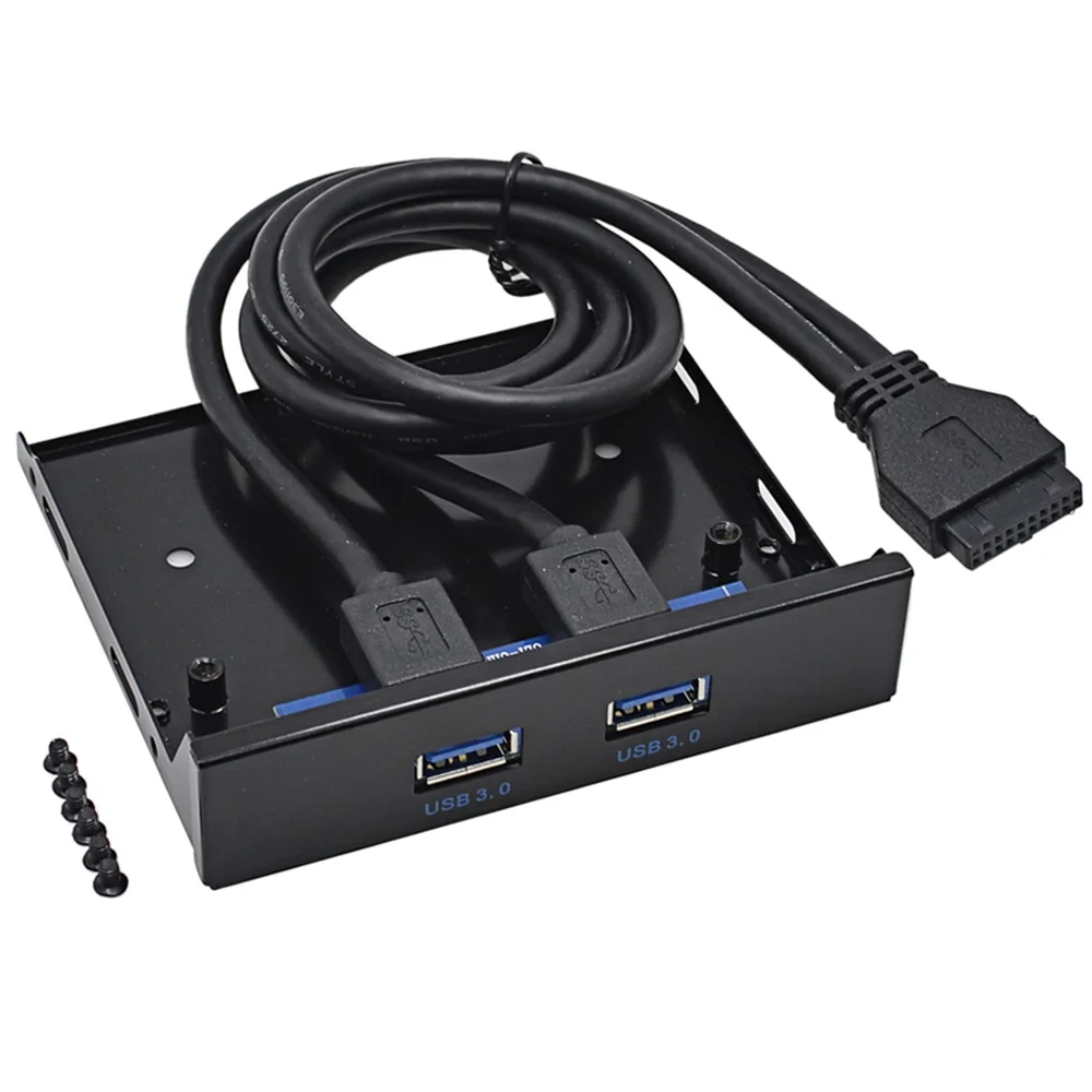 XX производительность 20 Pin 2 порта USB 3 0 концентратор USB3.0 Передняя панель кронштейн