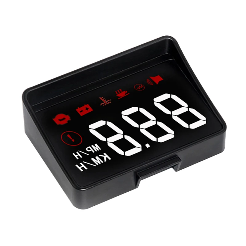 Новое поколение A100S автомобиля HUD Дисплей OBD2 EUOBD превышение скорости Предупреждение автоматический электронный Напряжение сигнализации лучше, чем A100 HUD