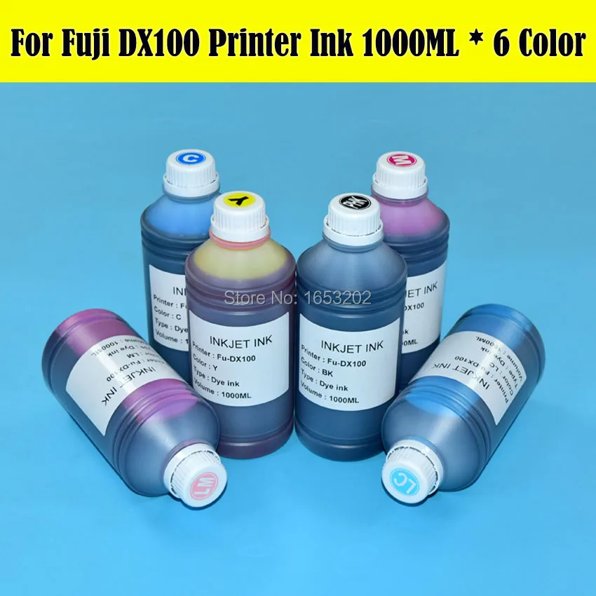 6 шт. картридж для принтера Fujifilm DX100|ink refill|printer inkcartridge ink printer |