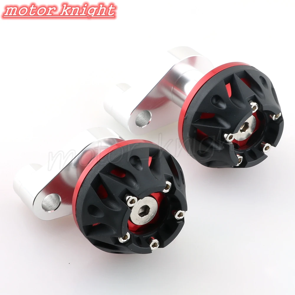 Алюминиевые левые + правые Краш колодки Рама Ползунки защита двигателя для 2008-2014