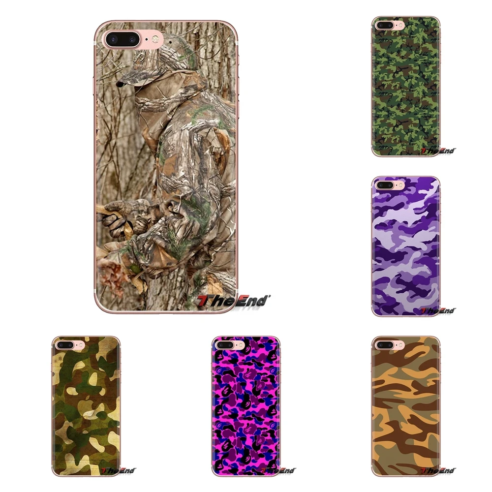 Soft Cases Covers For LG G3 G4 Mini G5 G6 G7 Q6 Q7 Q8 Q9 V10 V20 V30 X Power 2 3 K10 K4 K8 2017 Camouflage Hunter Paintball Camo |