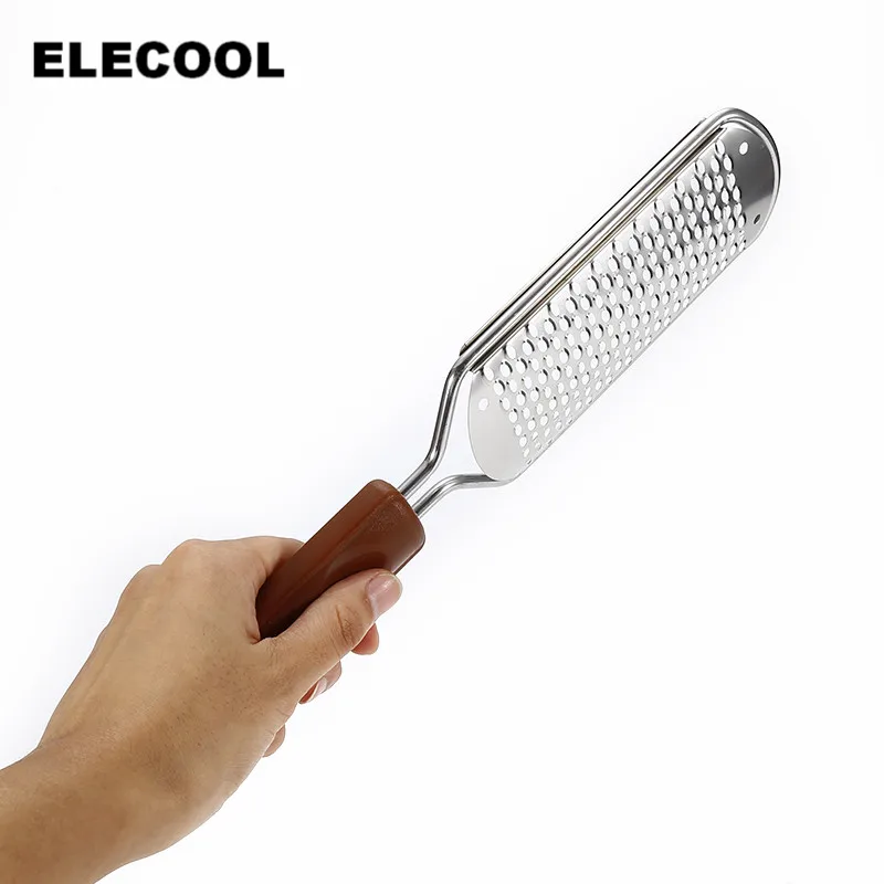 ELECOOL 1 шт., отшелушивающий инструмент для педикюра, для ухода за ногами, для удаления мозолей, пилочка для ног, для удаления твердой кожи, инструмент для более гладкого удаления