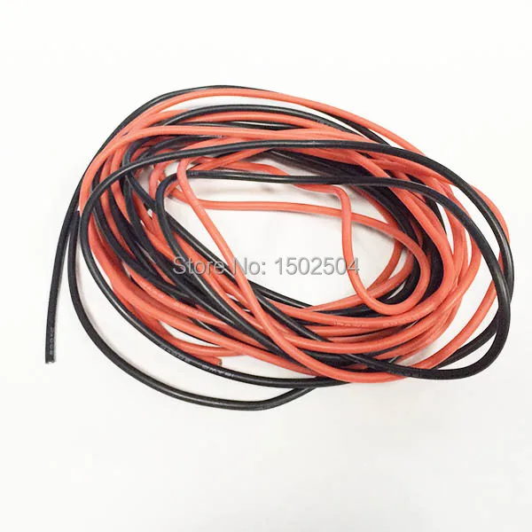 

18 AWG Gauge Silicone Wire cable Flexible Stranded Copper Cables 1M red 1M black for RC