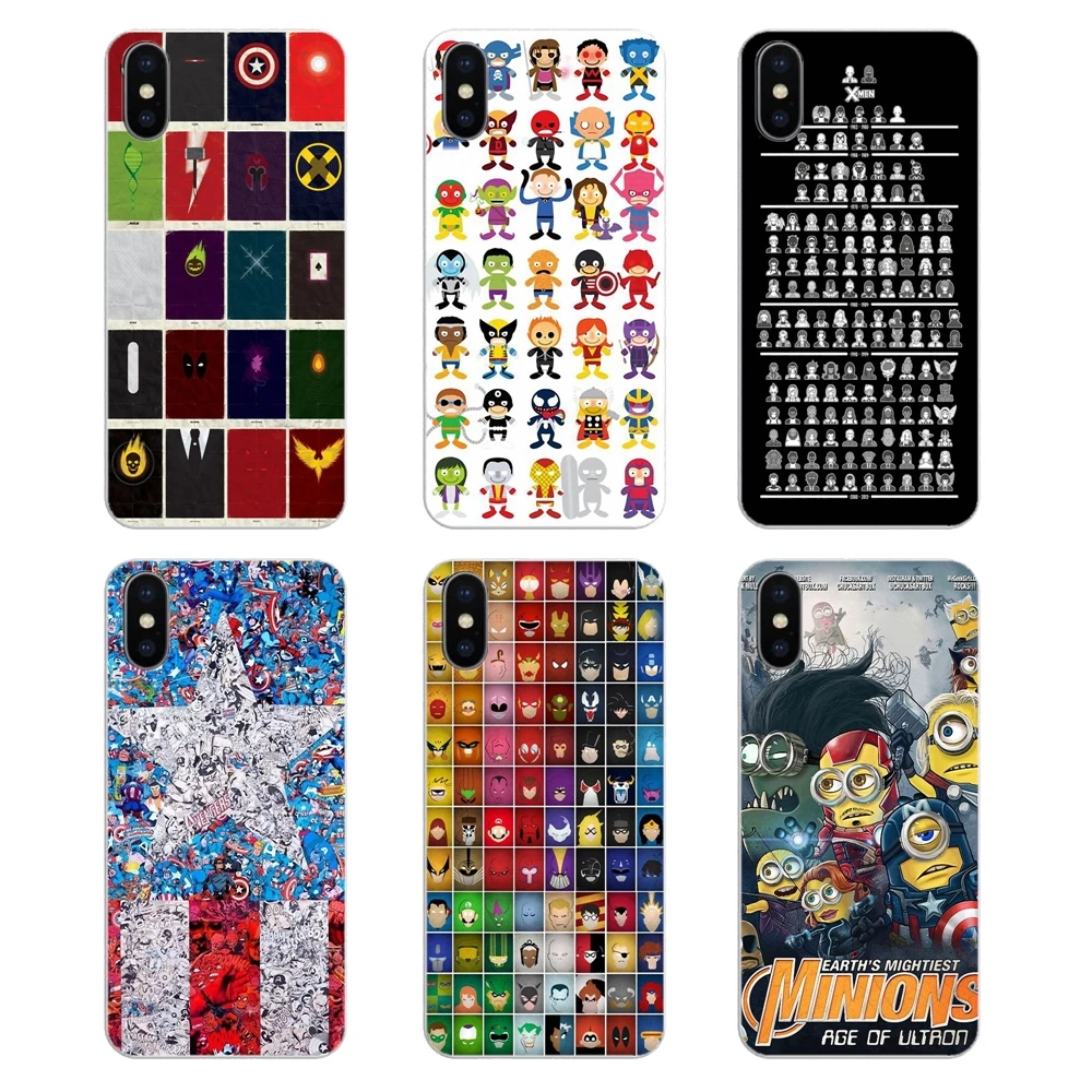 Все Супер Герои головоломка коллаж dc comics для Huawei Honor 8 8C 8X 9 10 7A 7C Mate 20 Lite Pro P Smart Plus