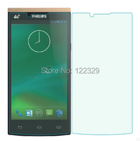 2 шт./лот пленка HD прозрачная защитная для Philips Xenium s398 Защитная экрана телефона