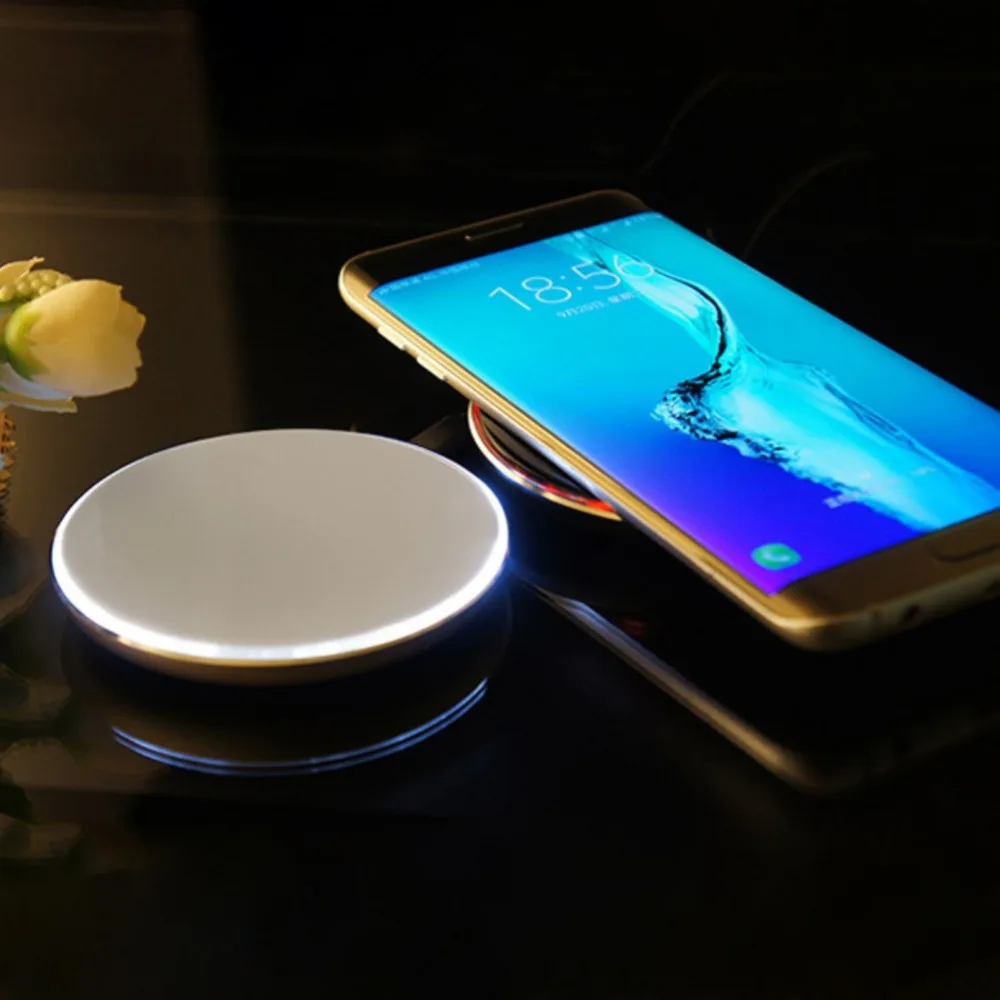 Беспроводное зарядное устройство Qi для iPhone 8X5 Вт быстрая Беспроводная зарядка
