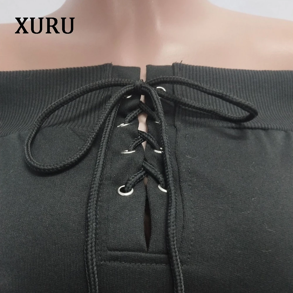 XURU 2020 Новый женский комбинезон из двух частей свитер повседневный | Женская