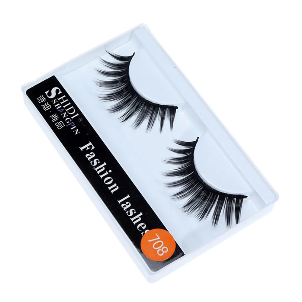 Накладные магнит для ресниц ресницы русский объем ресницы premade lash Толстые Накладные 3D густые ресницы Nautral