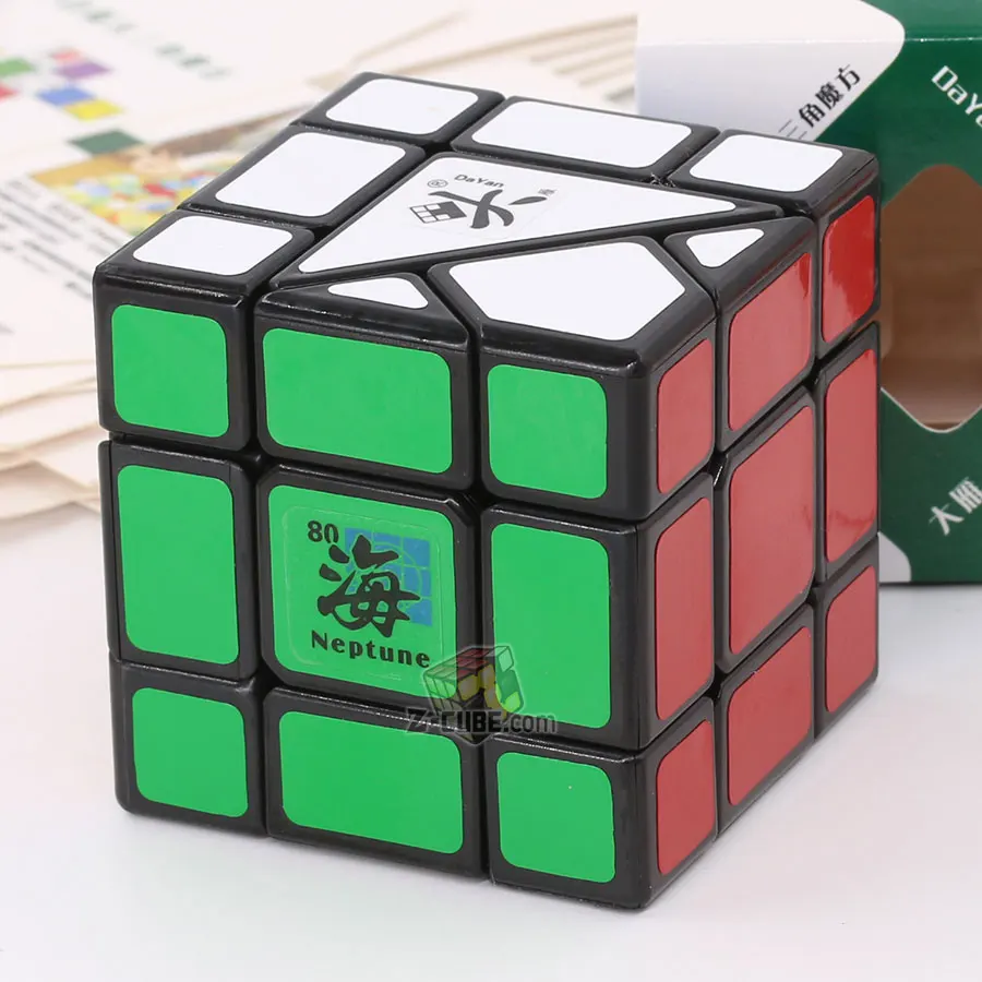 Neptune(Black) Магический куб головоломка Даян Бермуды 3x3x3 головоломка специальная странная форма кубик обучающий твист мудро игрушка игровой куб мастер коллекция - Цвет: Neptune(Black)