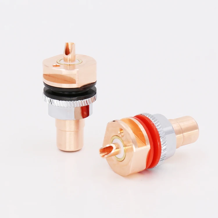 Розетка RCA из чистой меди гнездо для пайки Hifi viборг RC101|socket|hifihifi rca |
