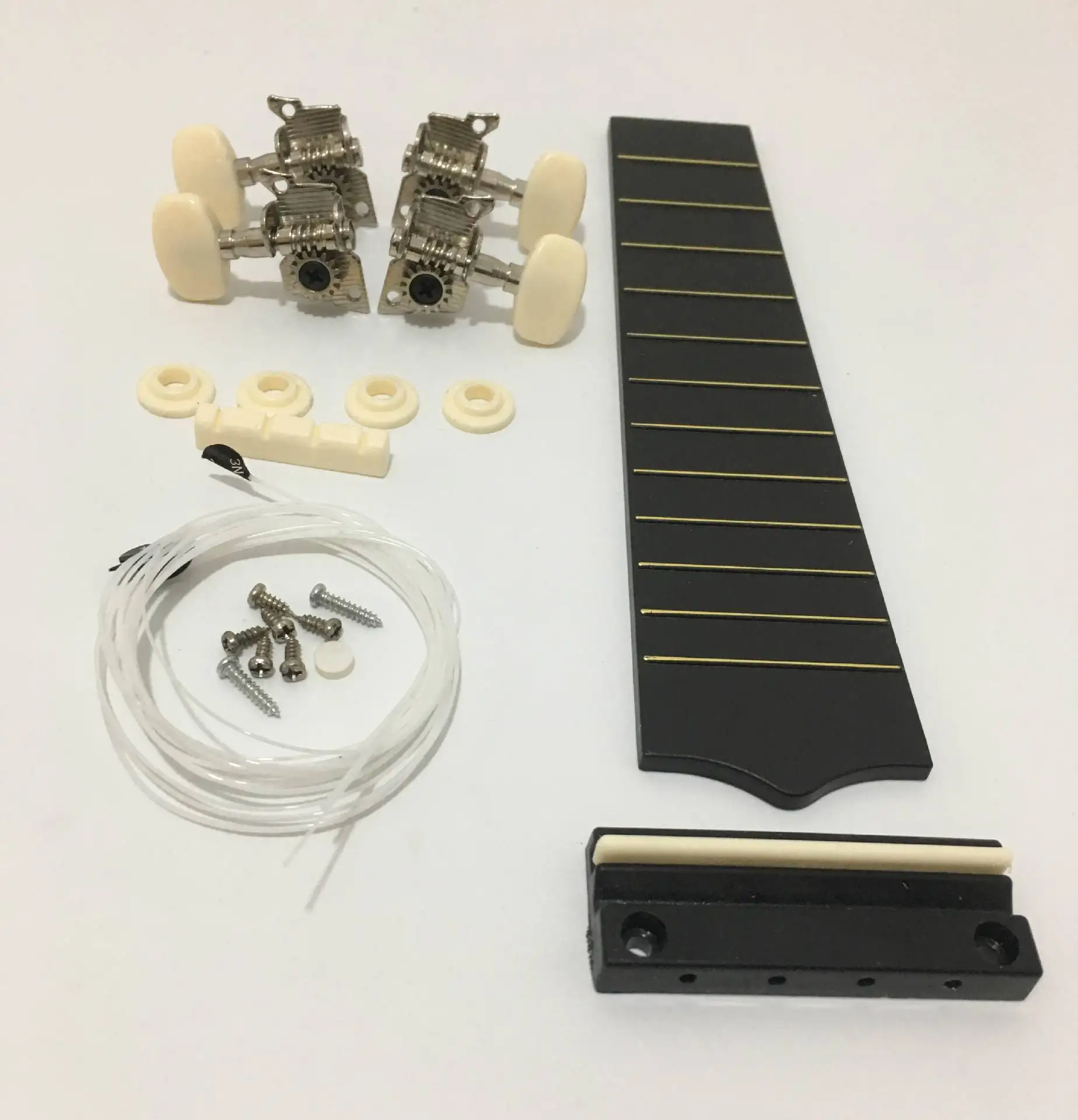 Укулеле Гавайская гитара простой комплект сделай сам 21 дюйм поддержка ручной