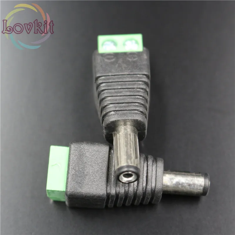 50 шт. штепсельные вилки для штепсельной 5050/3528 SMD Светодиодная лента Sigle цвет света
