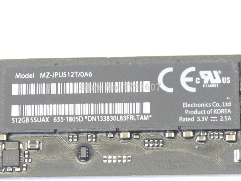 512 ГБ 655 1805D для MacBook Air 11 &quotA1465 13&quot A1466 2013 2014 MJVM2 MJVP2 MD760 MD761 MD711 MD712 г SSD жесткий