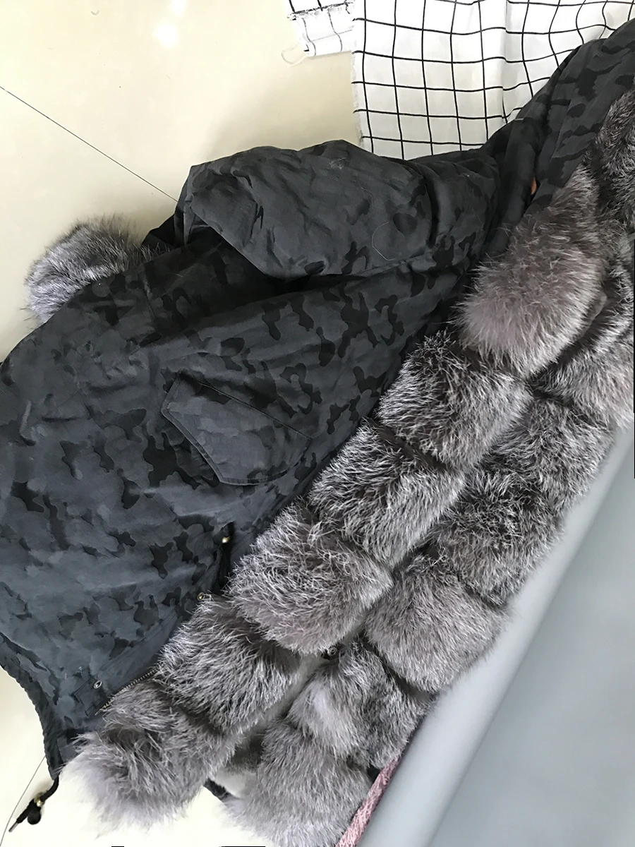 Теплая куртка с капюшоном из натурального меха рекс с капюшоном из натурального меха куртка из натуральной лисы