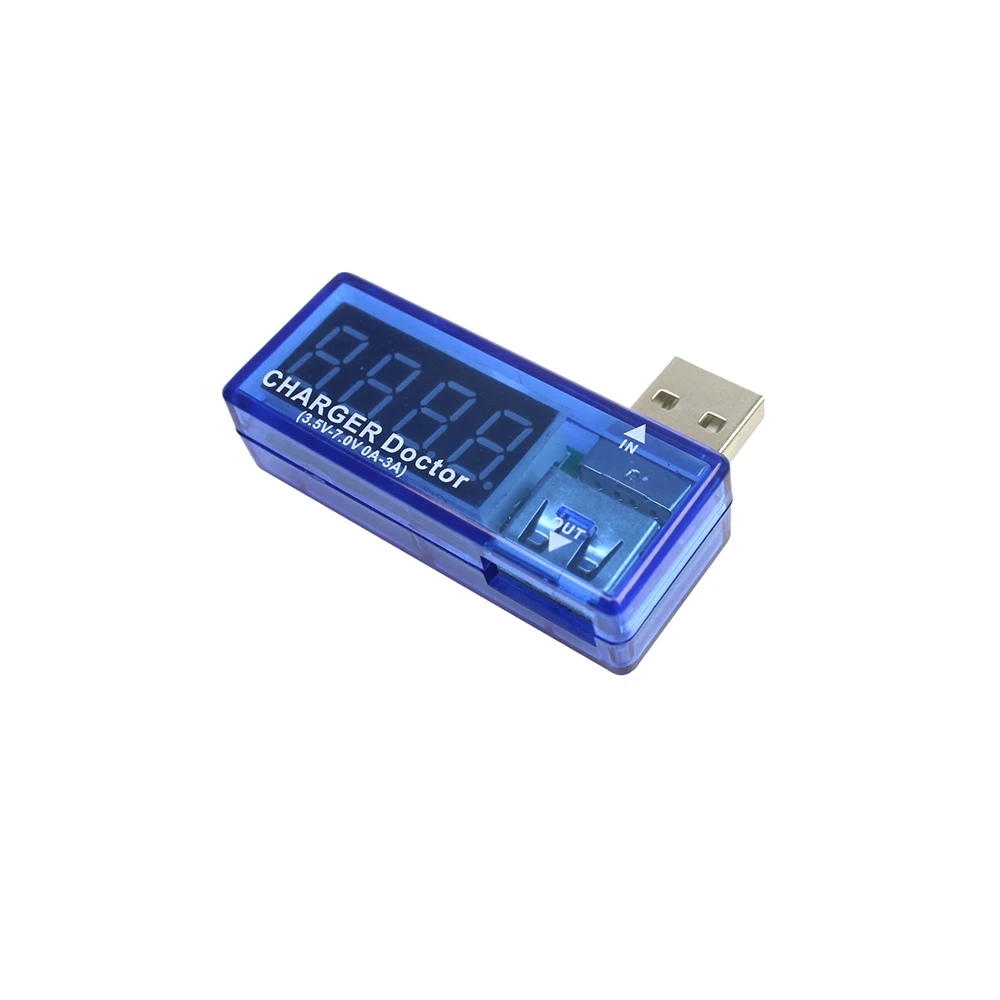 Цифровой вольтметр USB для зарядки мобильных устройств измеритель тока тестер